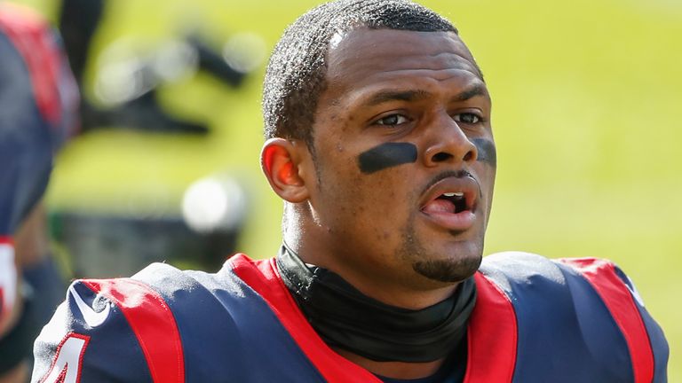 Watson crossed his 4,823-yard career with 33 touchdowns and seven interceptions in 2020 after signing a landmark $156 million contract extension with Texas over four years.
