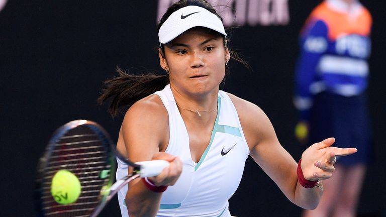 Emma Raducano hopes to recover from a leg injury to compete in Indian Wells