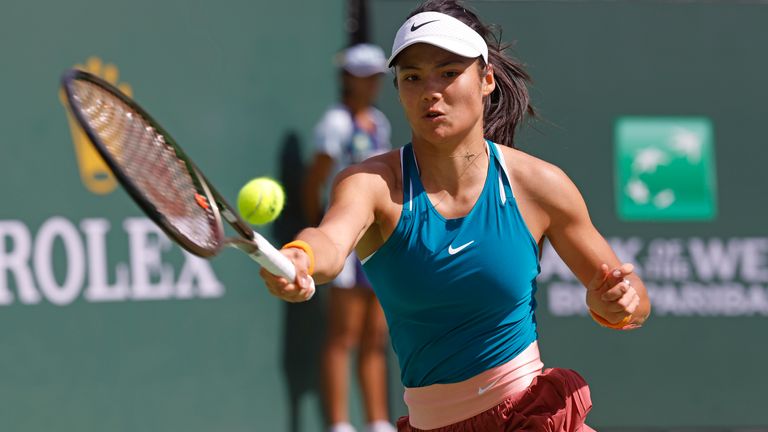 Emma Raducano hopes to have a long tennis career