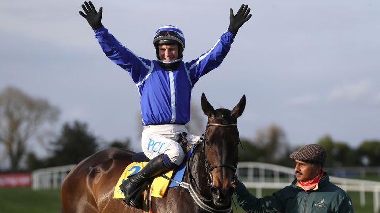 Energumene and Paul Townend after winning in Punchestown last season