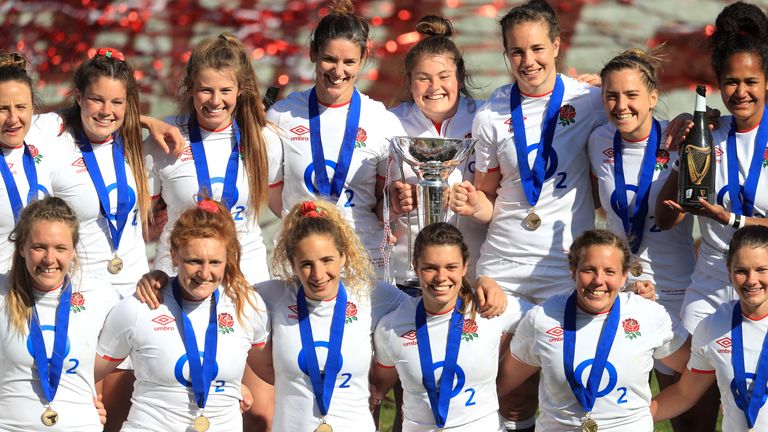 England won 19 games in a row, entering 2023 after winning the Six Nations Championship in 2023, 2020 and 2019