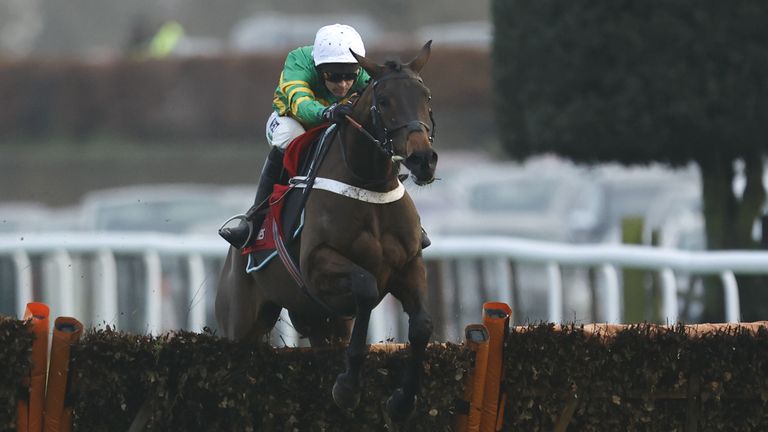 Epatante admired her superb jump when she won the 2023 Christmas Hurdle in Kimpton