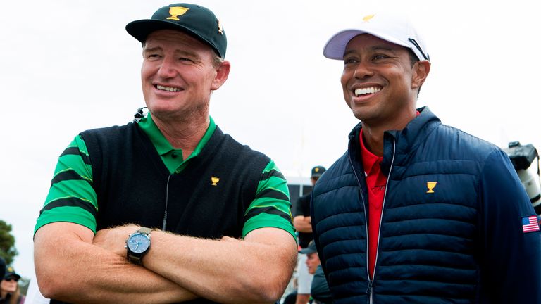 Tiger Woods was captain of play when the Presidents Cup was last held in 2019, while Ernie Els captained the international team.