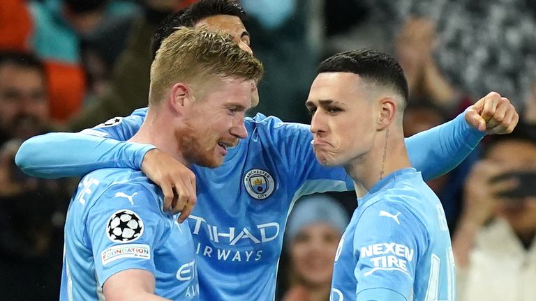 Phil Foden founded Kevin De Bruyne to lead Manchester City to victory over Atletico Madrid