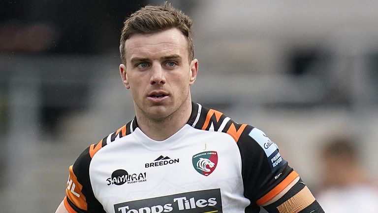 George Ford came out limping just 30 minutes into the race 