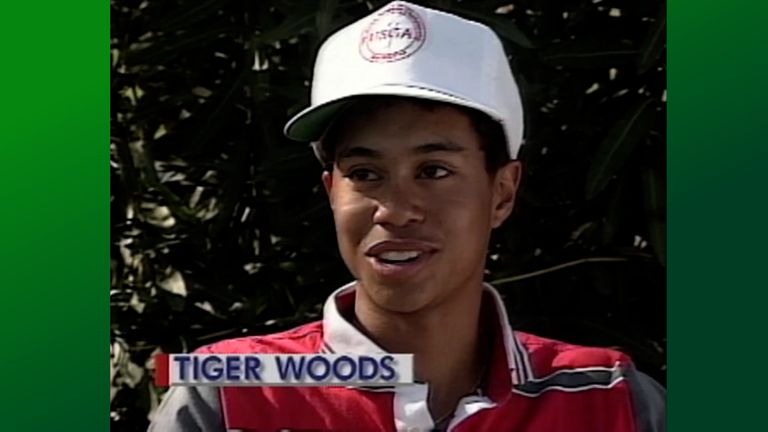 As Tiger Woods prepares to host the Genesis Invitational at the Riviera Country Club this week, we look back to 1992 where 16-year-old Woods made his PGA Tour debut at the same tournament at the LA Open