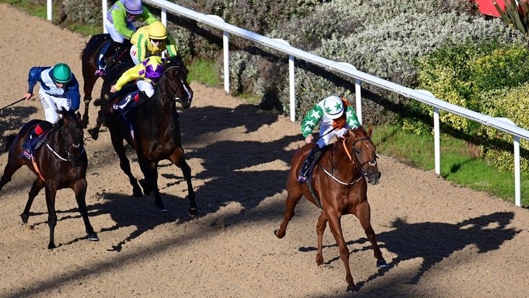 The last three wins of Harry Barr's all-weather career have come in Dundalk