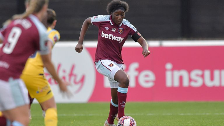 Sissoko, the 25-year-old women's soccer player, has also played for Paris Saint-Germain and Marseille (Photo: West Ham United)