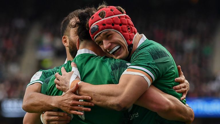 Ireland remained in the title fight after three wins from four and four extra points collected 