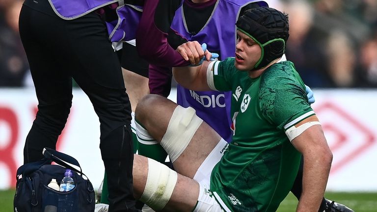 James Ryan did not play again after Ewells was sent off, and he had a number of concussions in his career thus far. 