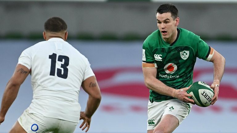 Sexton will be hoping for another win over England on his last trip at Twickenham in the Six Nations Championship