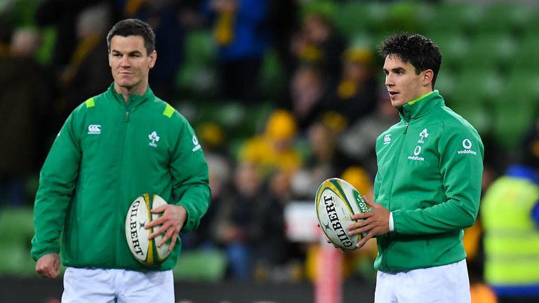 Johnny Sexton will be part of the Irish bench and looks to make an impact off the bench