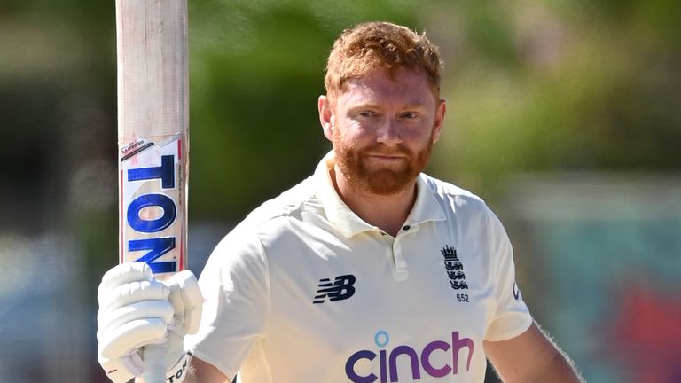 Bairstow also scored a century in last week's England warm-up match