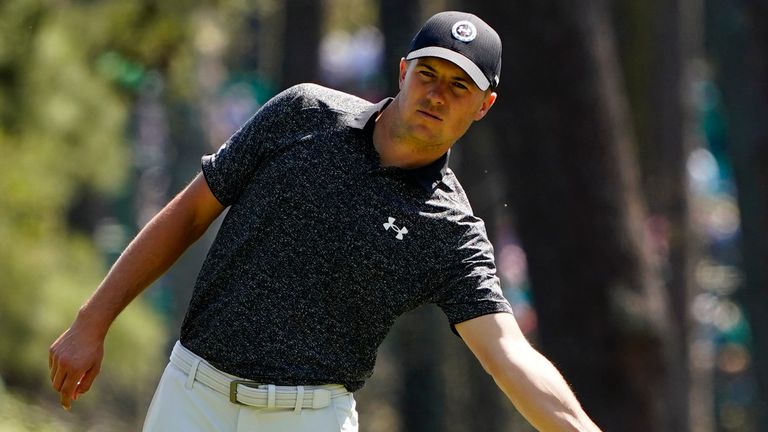 Spieth won three major titles, most recently at the 2017 Open