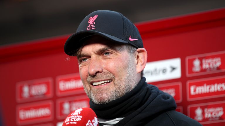 Liverpool coach Jurgen Klopp