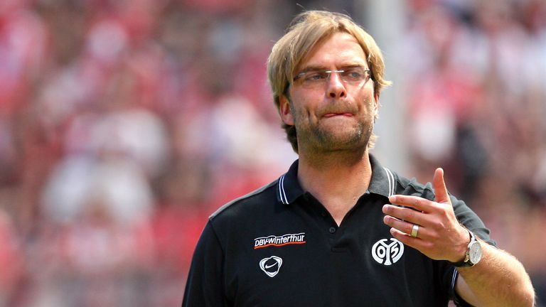 Klopp ran Mainz for seven years from 2001 to 2008 (Fredrik von Erichsen/picture-alliance/dpa/AP)