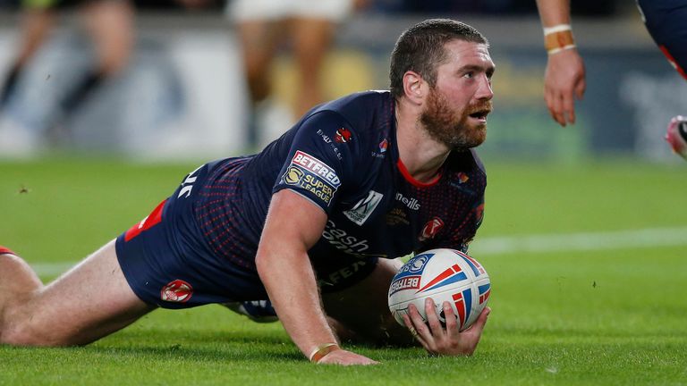 Kyle Amore was among the top scorers trying as St. Helens win at Whitehaven - the Catalan Saints will face in the quarter-finals 