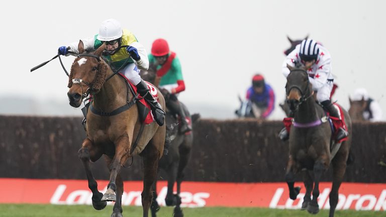 One of the highlights of the jumping season, the Ladbrokes Cup is held in Newbury every year