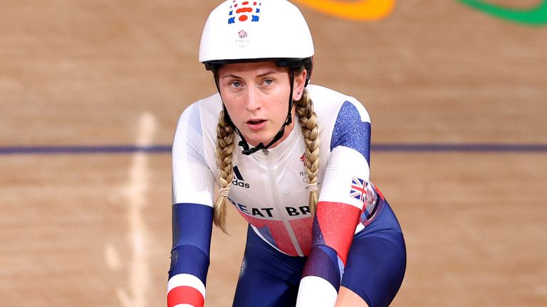 Bridges was scheduled to take part in a five-time Olympic cyclist, Ms. Laura Kinney (pictured) at Saturday's event