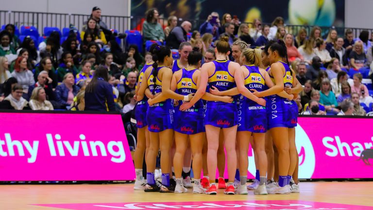 Leeds Rhinos Netball band together as a club for their assistant coach and her daughter (Image source: Ben Lumley)