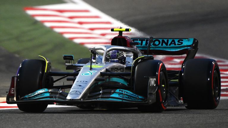 Andrew Shovlin, Mercedes field engineering director, talks about Mercedes' problem with porpoises during the Bahrain test, but says the focus is on the long-term development of the car and overcoming the problem.