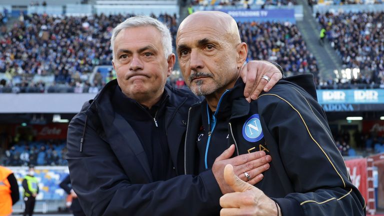 Jose Mourinho Luciano Spalletti