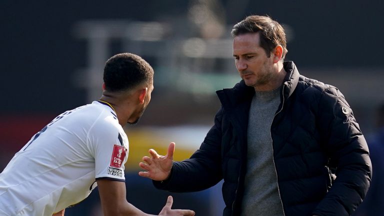 Mason Holgate believes in himself again under Frank Lampard 