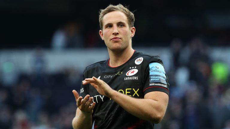 Max Malins scored twice as Saracens beat Bristol at Tottenham Hotspur 
