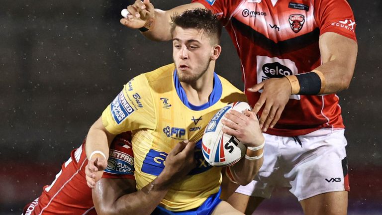 Mickey Lewis starred in Hal KR's win over Salford