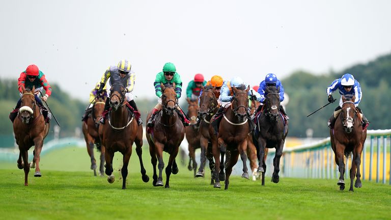 Mondammej (second from the left) could target the All-Weather Finals the following day next month