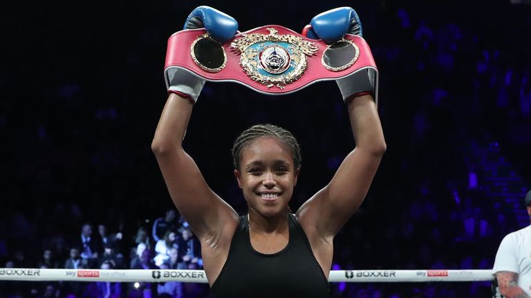 Amir Khan vs Kell Brook 19-2-2022. OR Arena, Manchester, Beck Lawrence Lustig.  Natasha Jonas vs Chris Namos