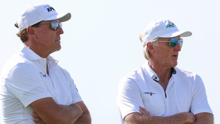     Greg Norman is CEO of LIV Golf Investments 