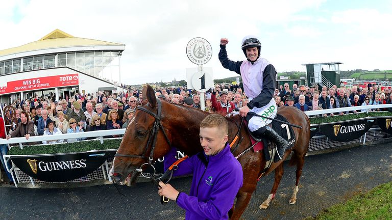 Party Poker and Rachael Blackmore after winning the Kerry National