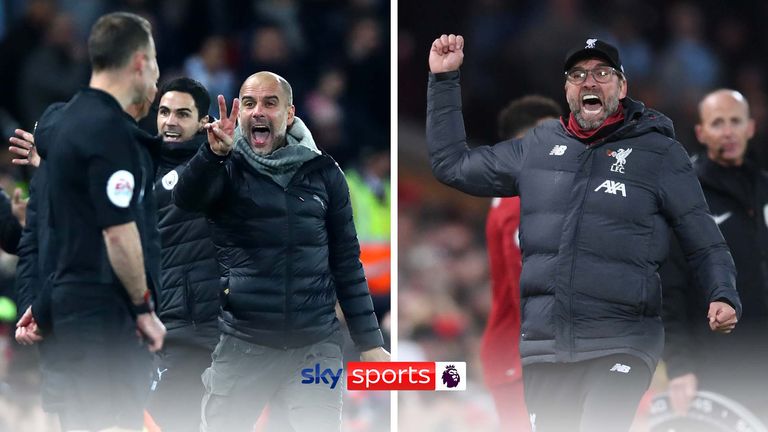Jurgen Klopp and Pep Guardiola 