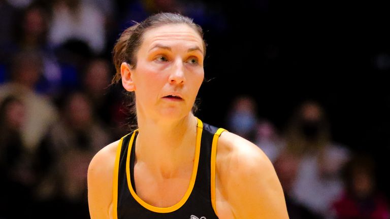 Highlights the competition between wasps and Team Bath Netball