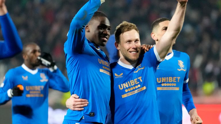 Rangers held firm to advance in Belgrade