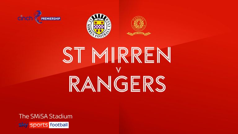 Saint Mirren Lights 0-4 Rangers