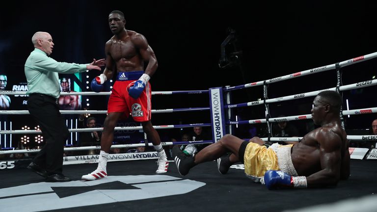 BOXXER CHANPIONSHIP BOXING.WEMBLEY ARENA.PIC CHAMPIONSHIP;  LAWRENCE LUSTIG.WBC SILVER CRUISERWEIGHT CHAMPIONSHIP.RICHARD RIAKPORHE v OLANREWAJU DURODOLA