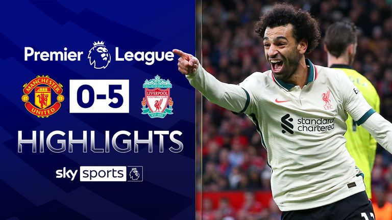 Salah scores hat-trick in Liverpool's victory over Manchester United