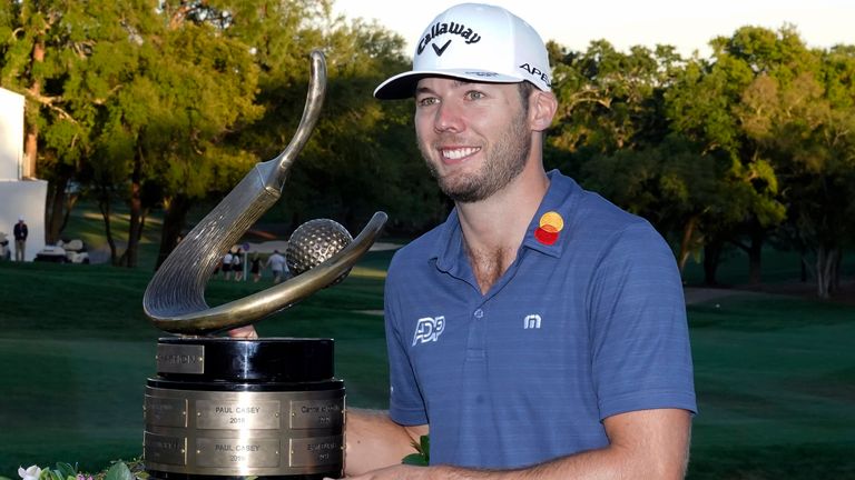 Highlights from the final round of the Valspar Championship as Sam Burns retained the title after defeating Davis Riley in a playoff match.