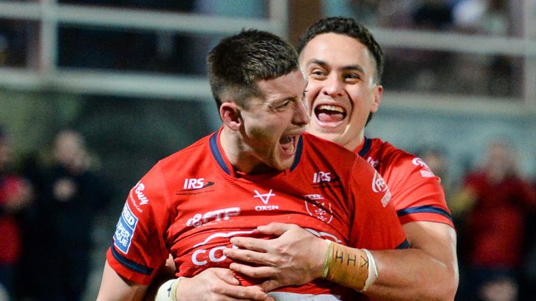 Sam Wood scored two attempts and made another on a very positive night 