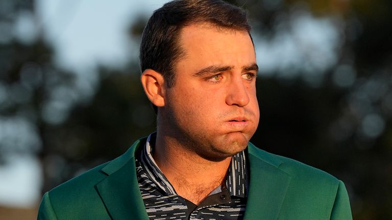 Scotty Scheffler talked about how nervous he was before his latest tour in Augusta