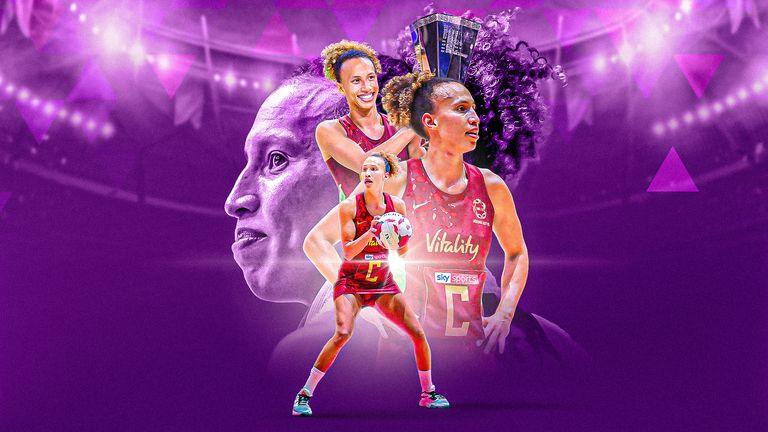Serena Guthrie is expecting her first child with partner Bob and has decided to retire from netball