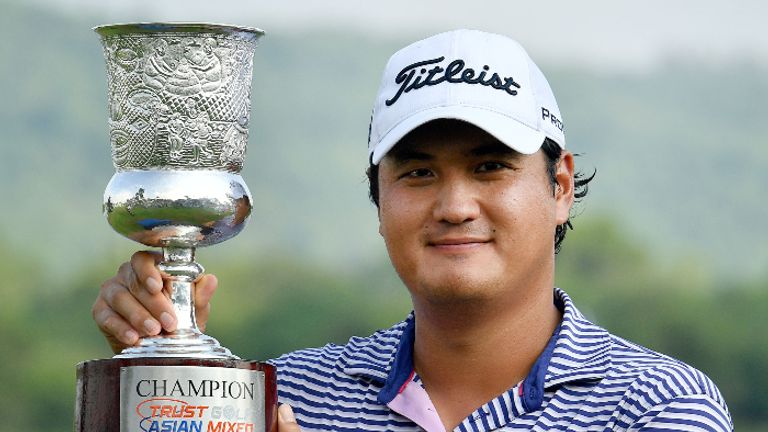 Sihwan Kim maintained his two-point win in Thailand 