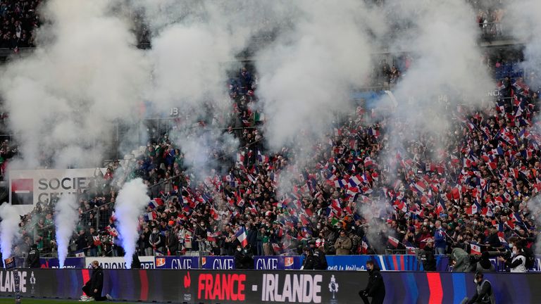 The support and atmosphere of the Stade de France were great for France 