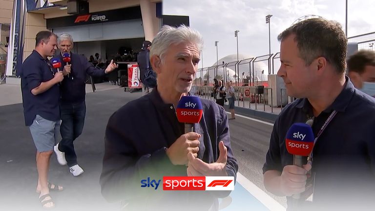 Ted Kravitz and Damon Hill cruise through the Formula 1 pit lane, and get their expert eye on the 2023 cars.