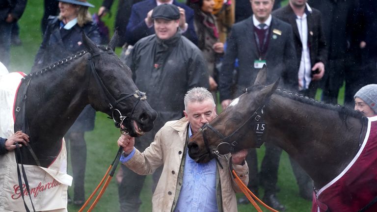 by owner Michael O & # 39;  Leary Tiger Roll after his last ever tour