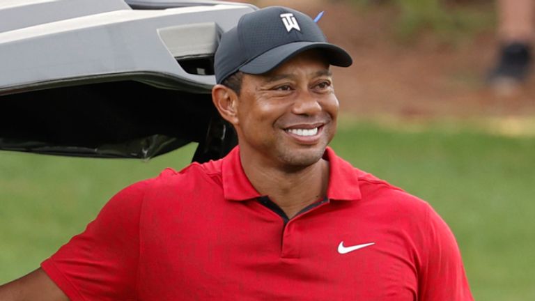 Tiger Woods says he does not know when he will be able to return to competition as he continues his rehabilitation after his car accident last year.