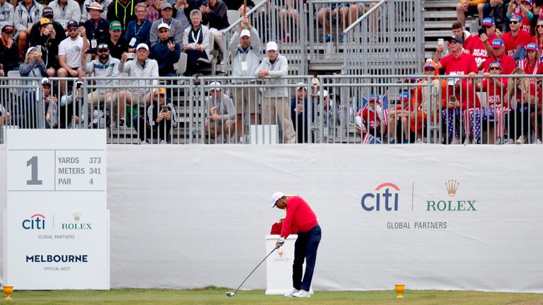 Tiger Woods played and led the United States to win the Presidents Cup at the 2019 edition in Melbourne 