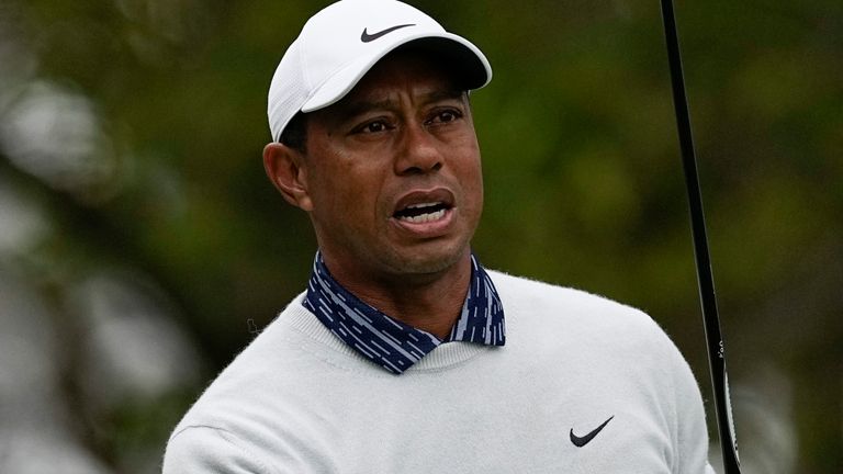 Woods last played in an official world event at The Masters in November 2020